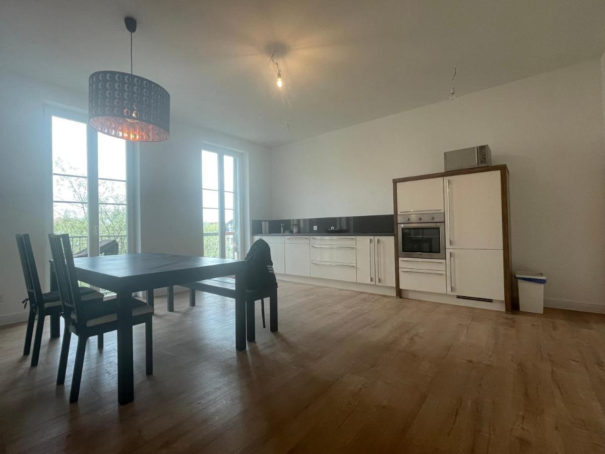 Boutique Hotel Pension Luisengruen Kueche 1Gbs Wlan Netflix Disney Magentatv Chemnitz Eksteriør bilde
