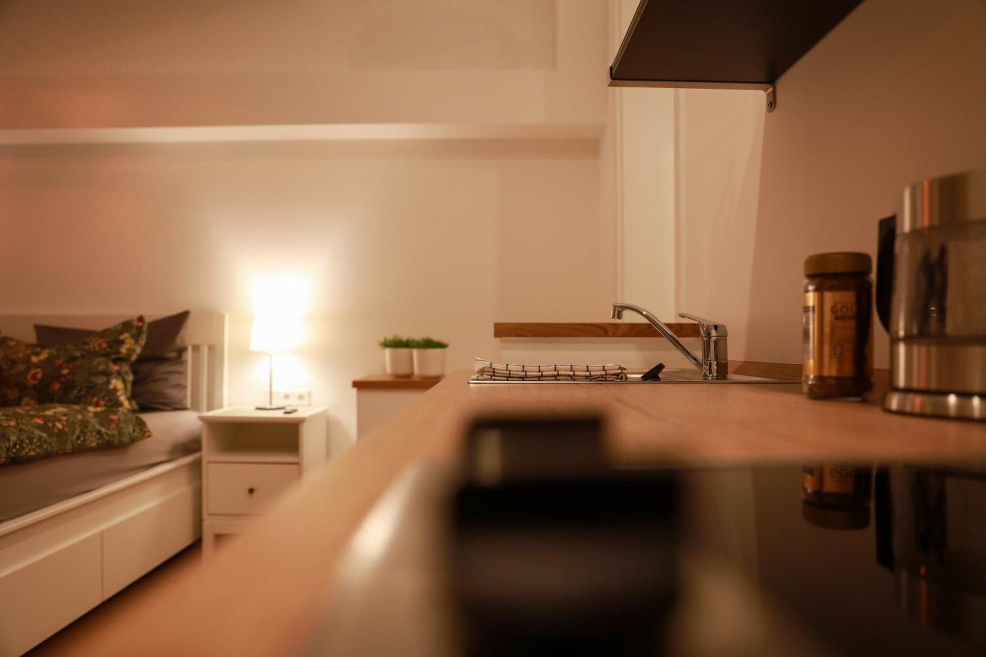 Boutique Hotel Pension Luisengruen Kueche 1Gbs Wlan Netflix Disney Magentatv Chemnitz Eksteriør bilde