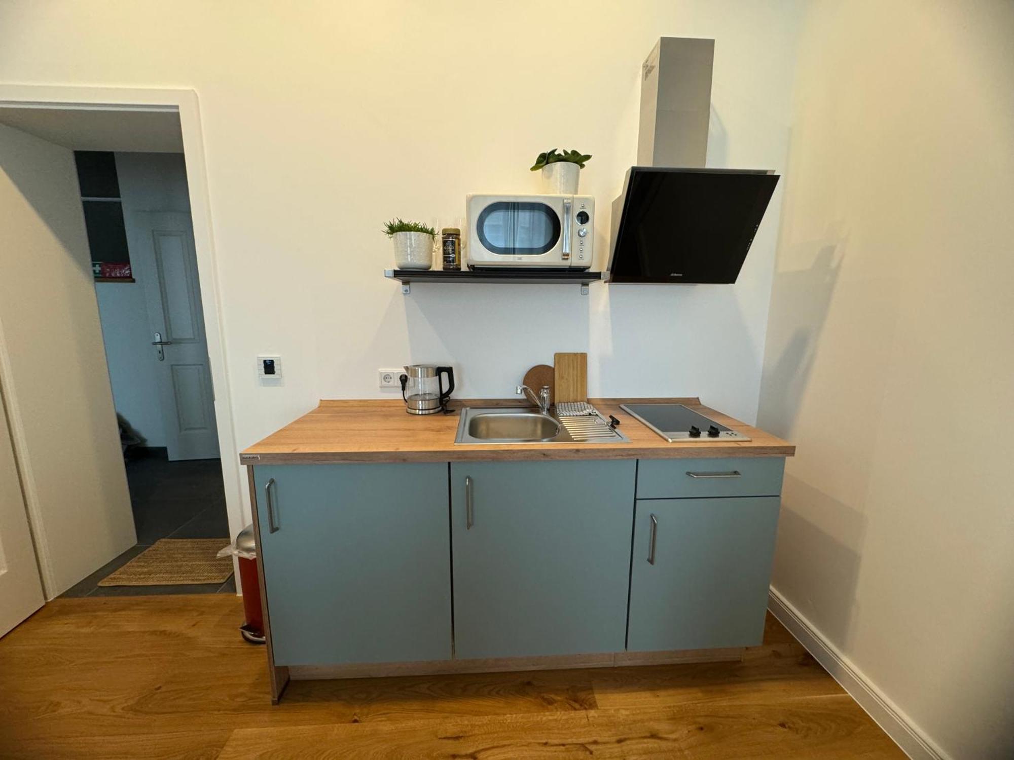 Boutique Hotel Pension Luisengruen Kueche 1Gbs Wlan Netflix Disney Magentatv Chemnitz Eksteriør bilde